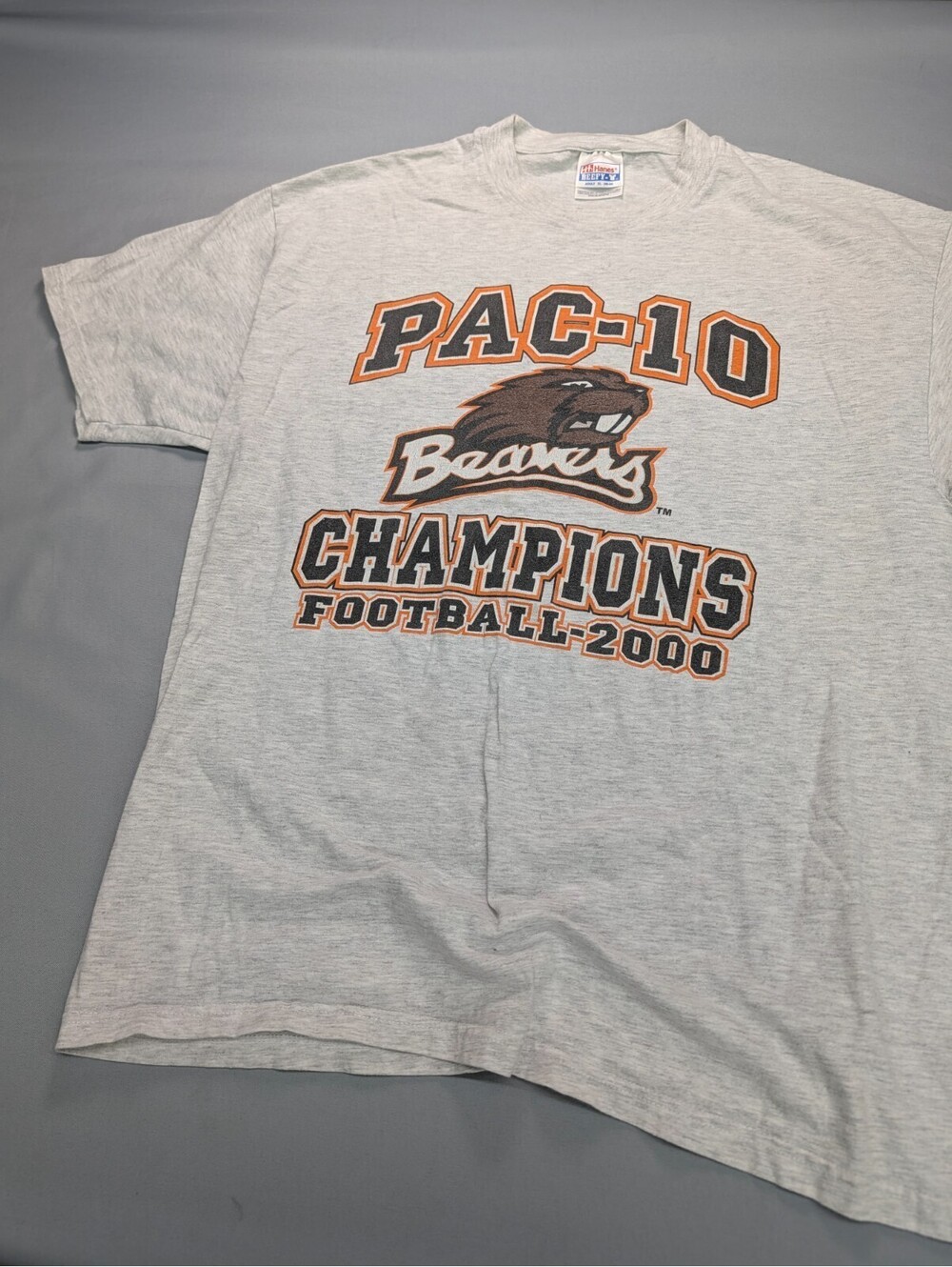 Vintage Oregon State Beavers PAC-10 Champions T Shirt XL